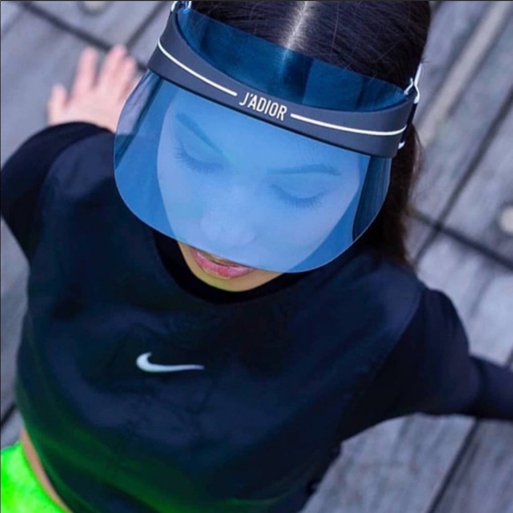 Christian Dior Visor DIORCLUB1 Bl Blue Dior Club 1